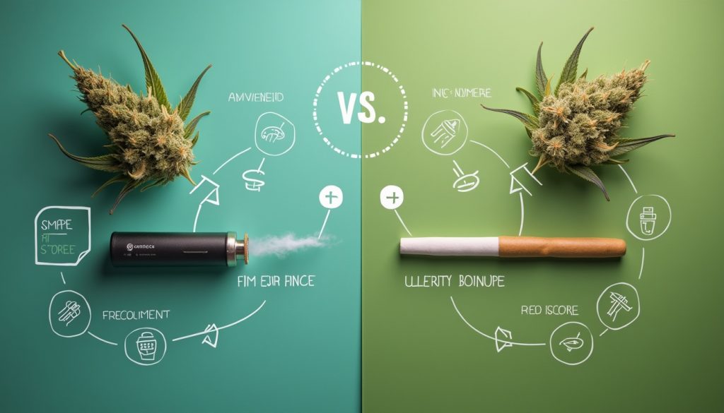 Vaping vs. Smoking Cannabis: Which Method is Right for You?